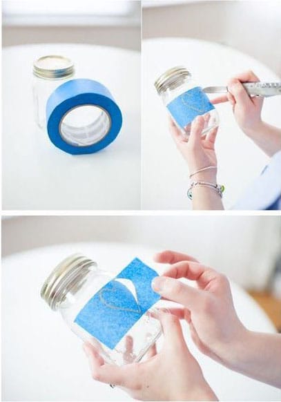 reciclaje mason jars