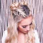 trenzas pegadas fáciles