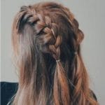 trenzas pegadas fáciles