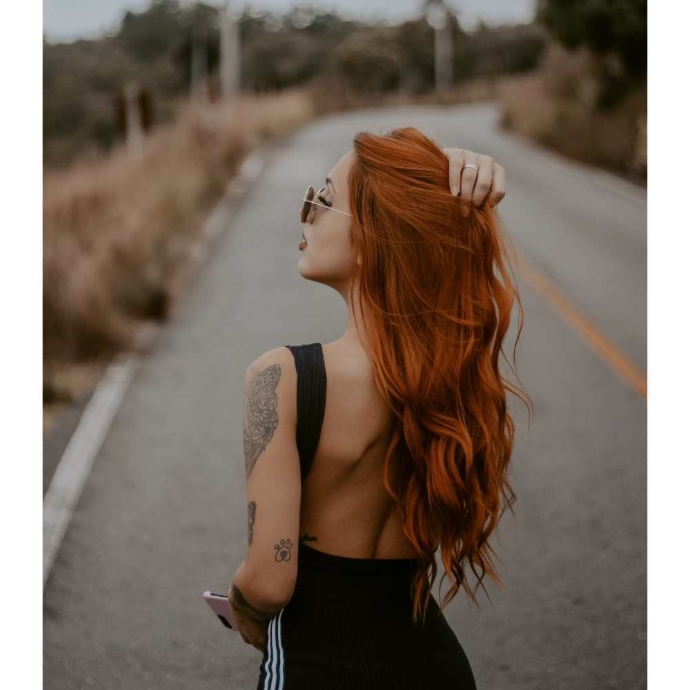 Tonos de cabello en Otoño: naranja y cobre